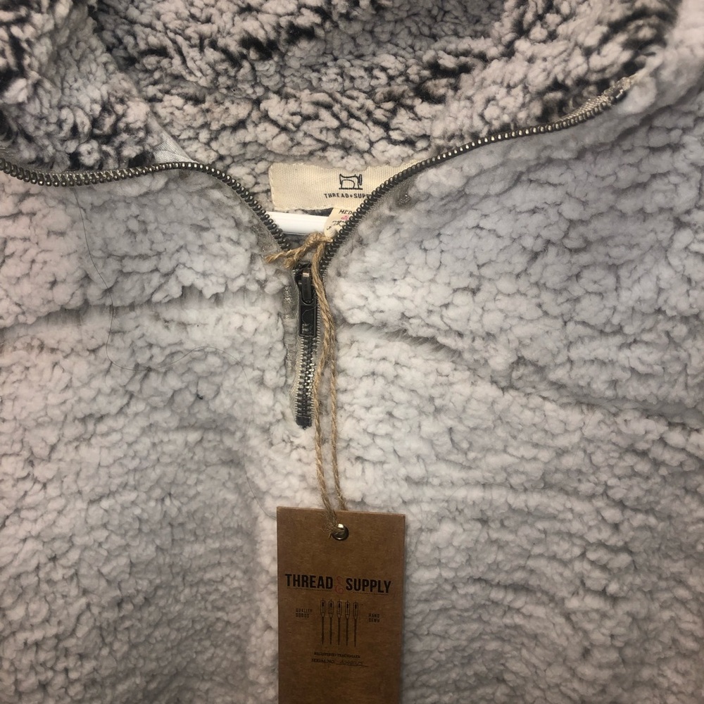 Thread & supply half zip pullover - Picture 2 of 5